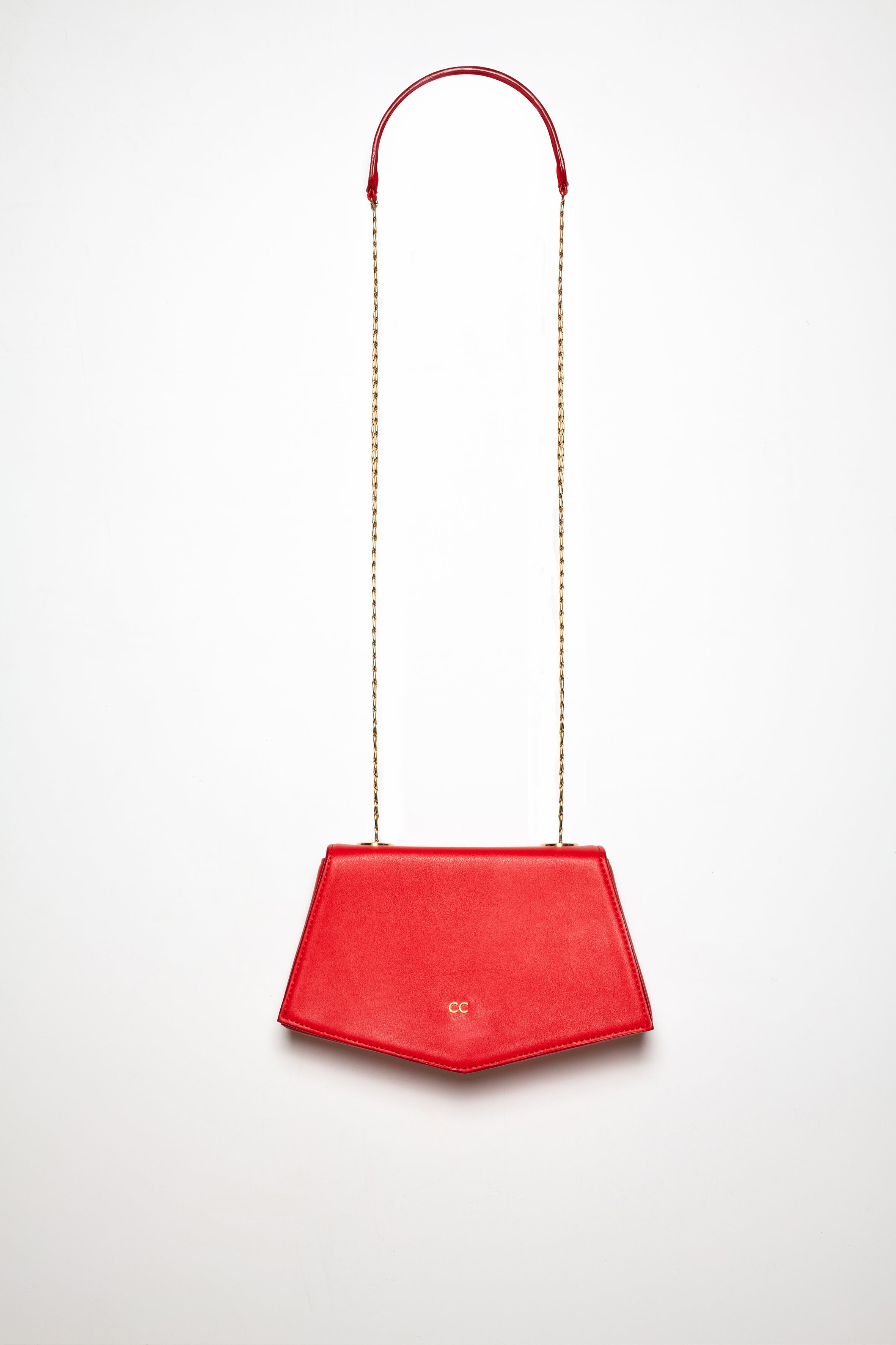 Bolso Mini Geometriqué Intense Red