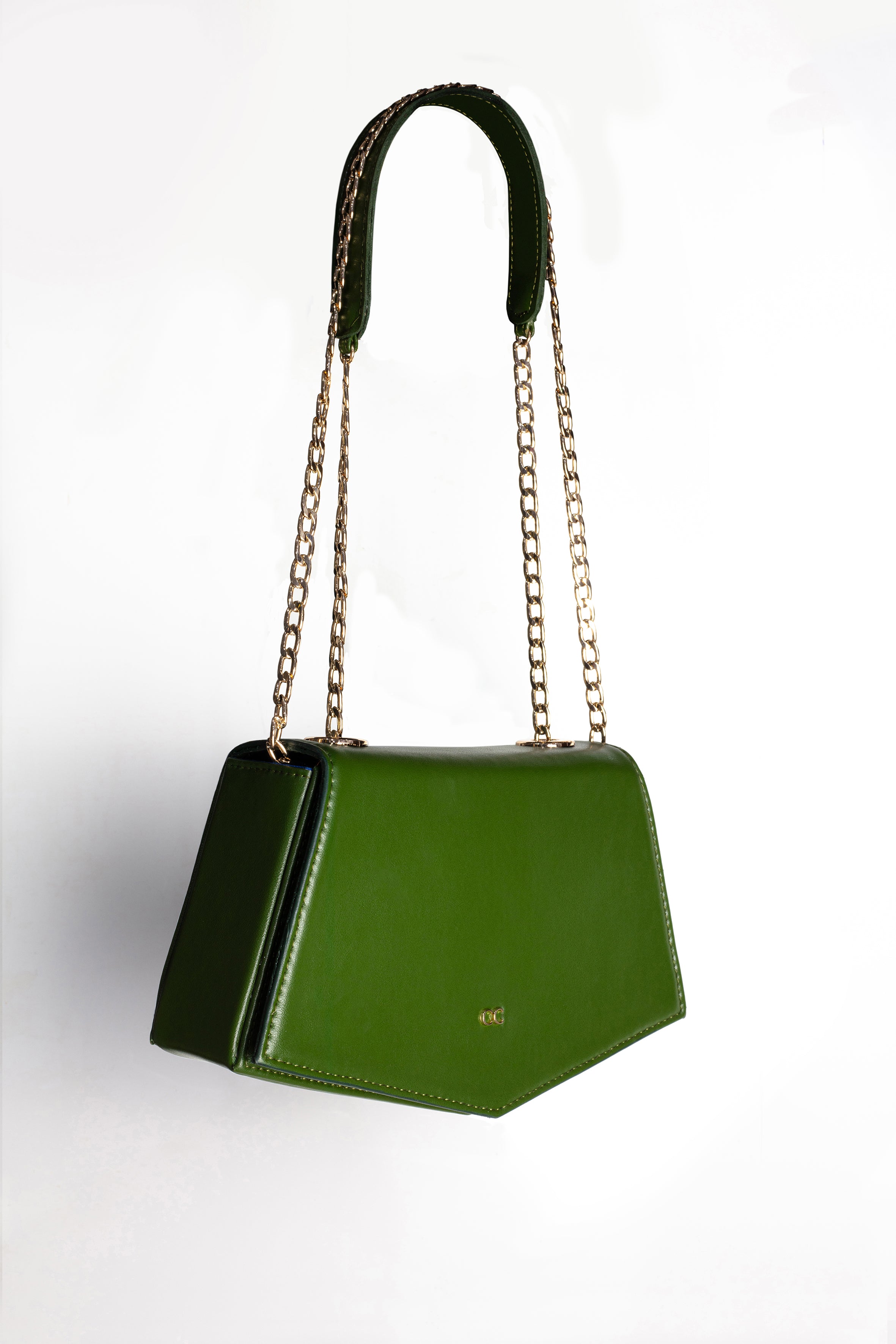 Bolso Mini Geometriqué Verde cactus