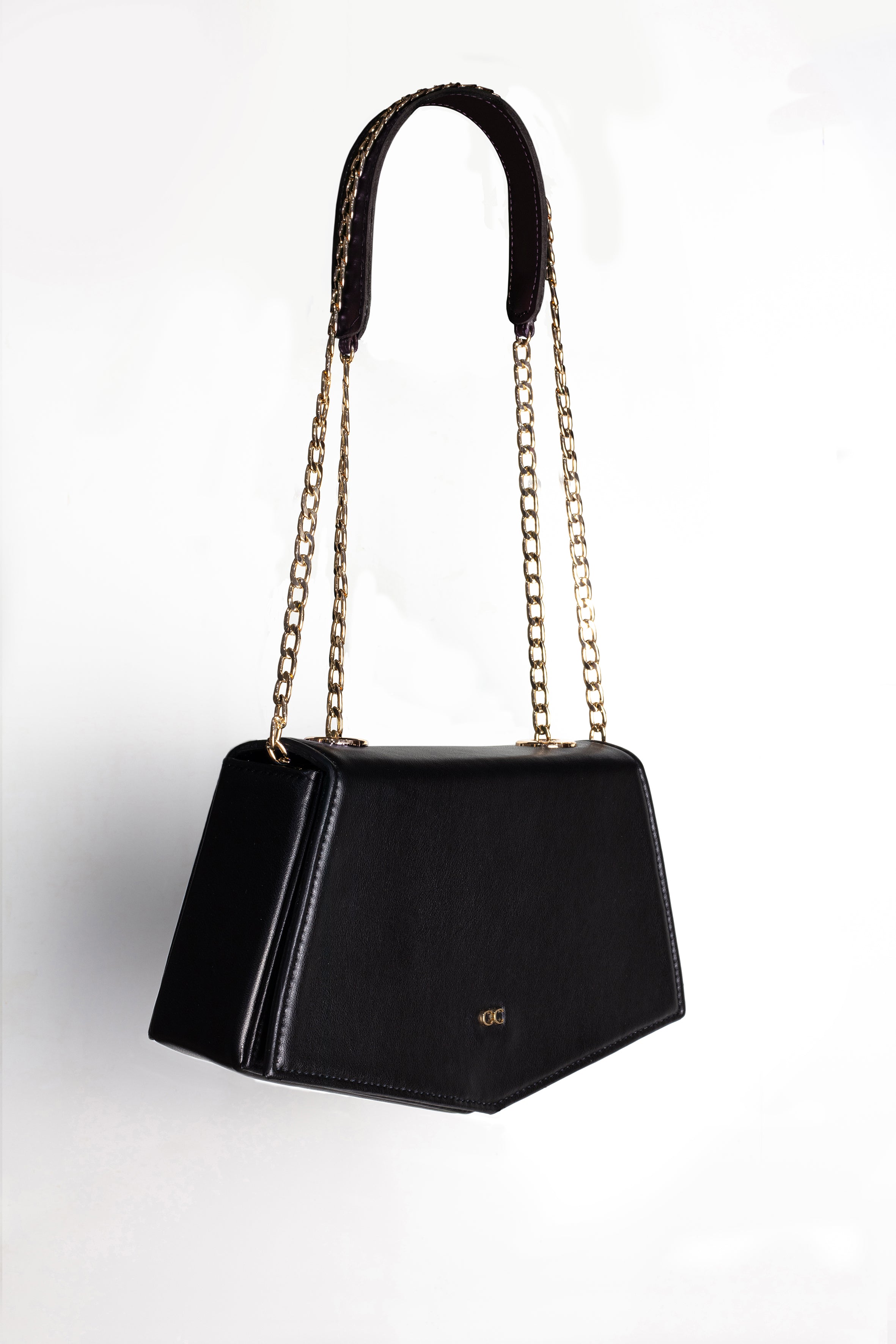 Bolso Mini Geometriqué Elegant Black