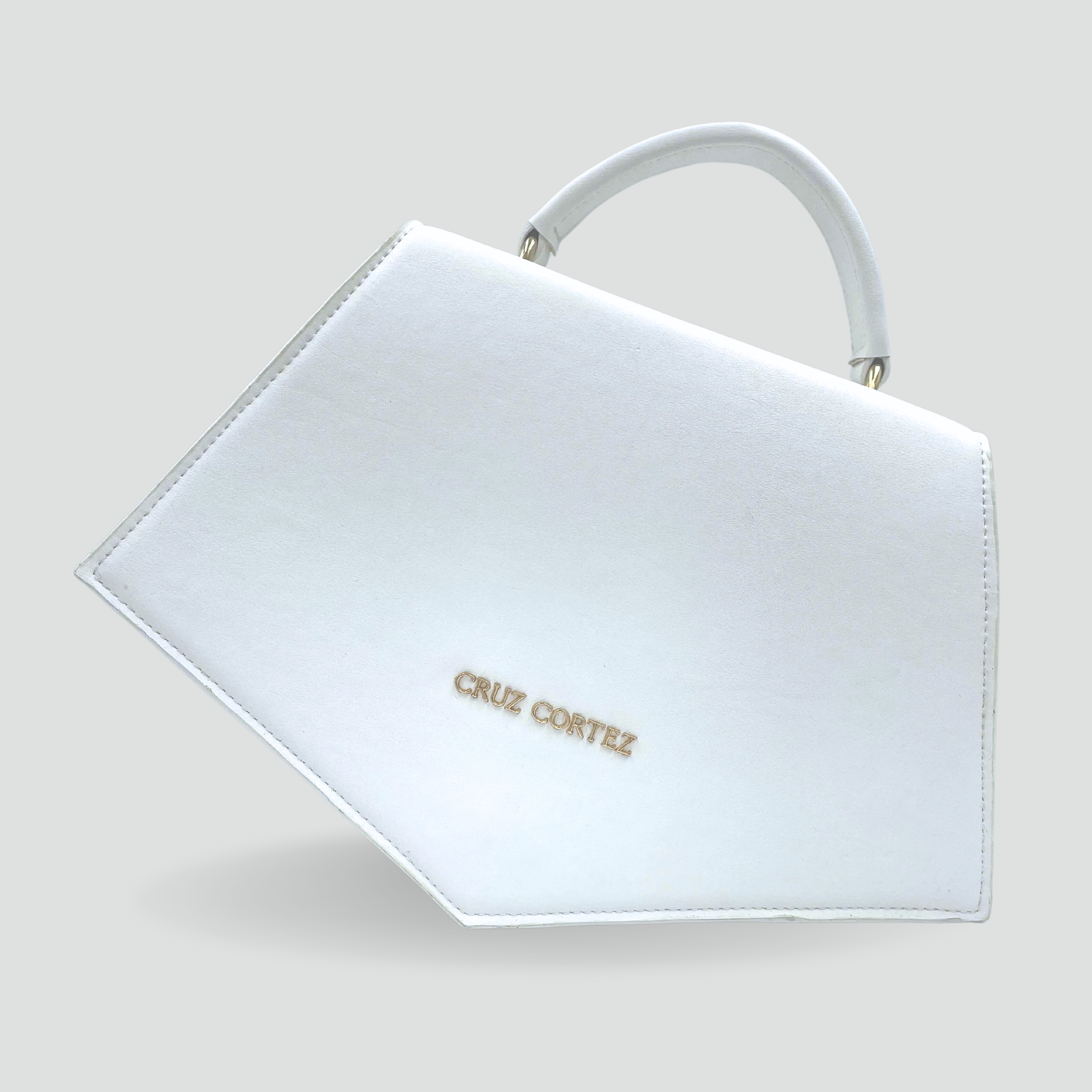 Bolso Geometriqué Blanco - CruzCortez