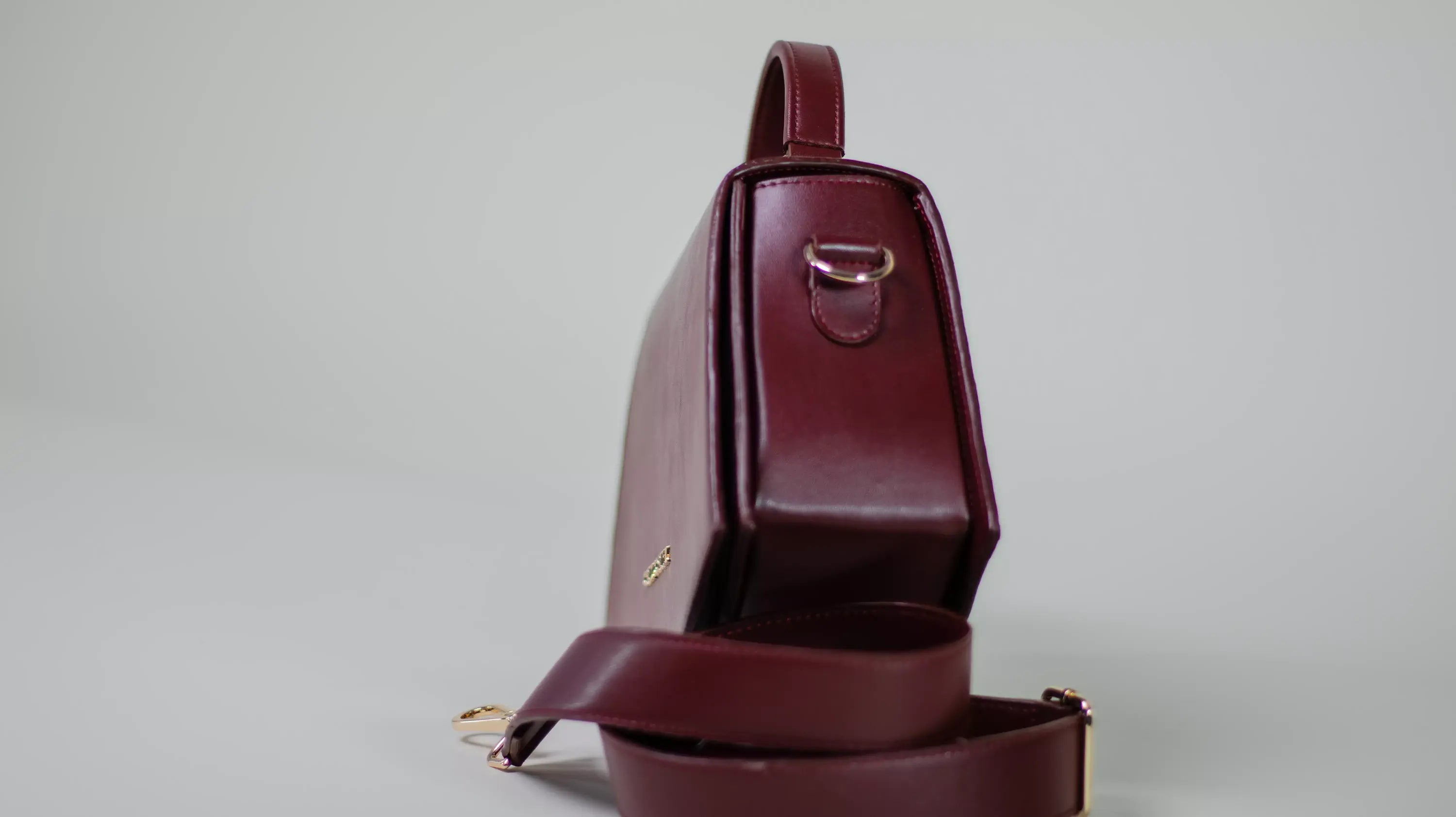 Bolso Geometriqué Merlot - CruzCortez