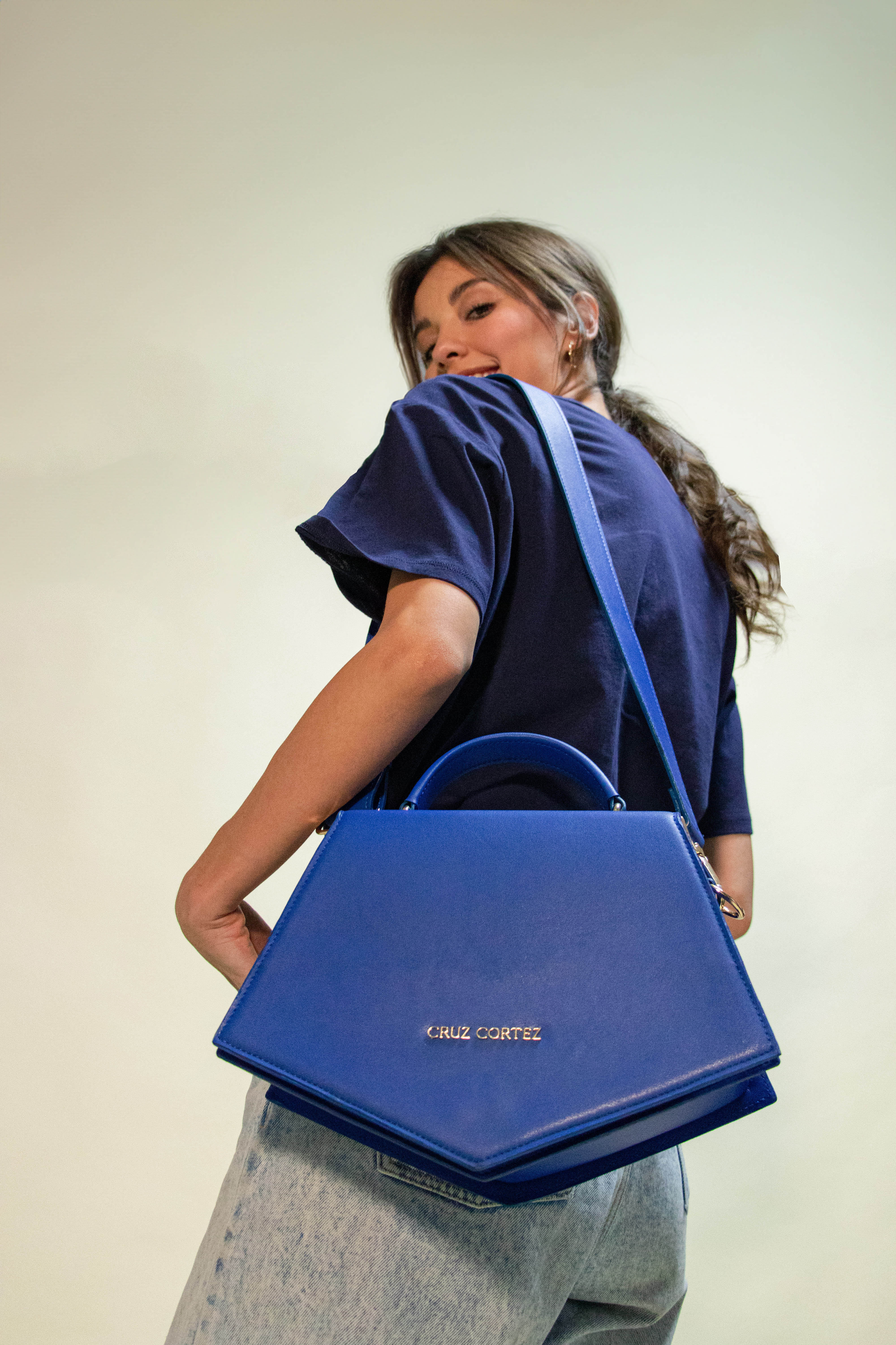 Bolso Geometriqué Classic Blue