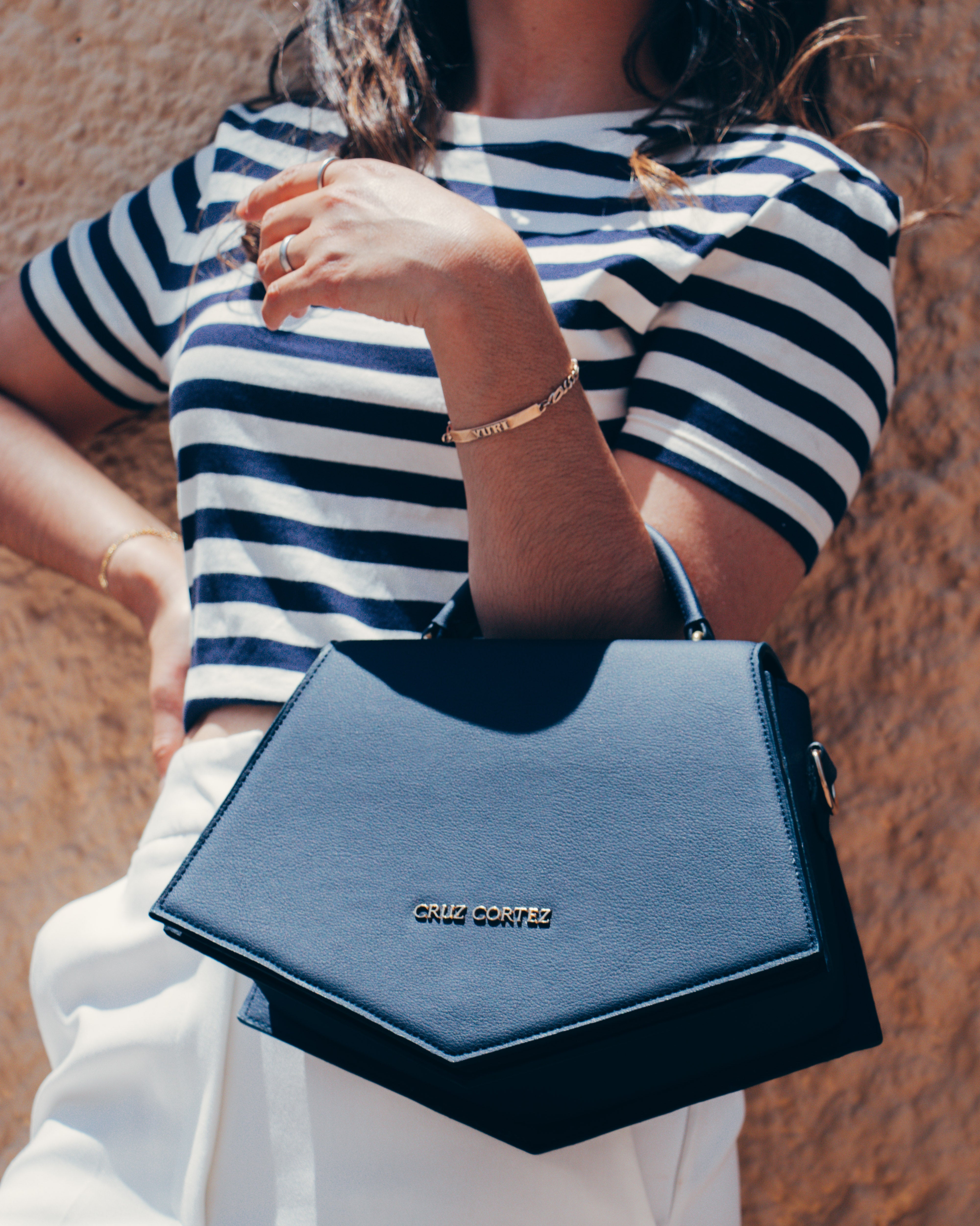 Bolso Geometriqué Azul Navy